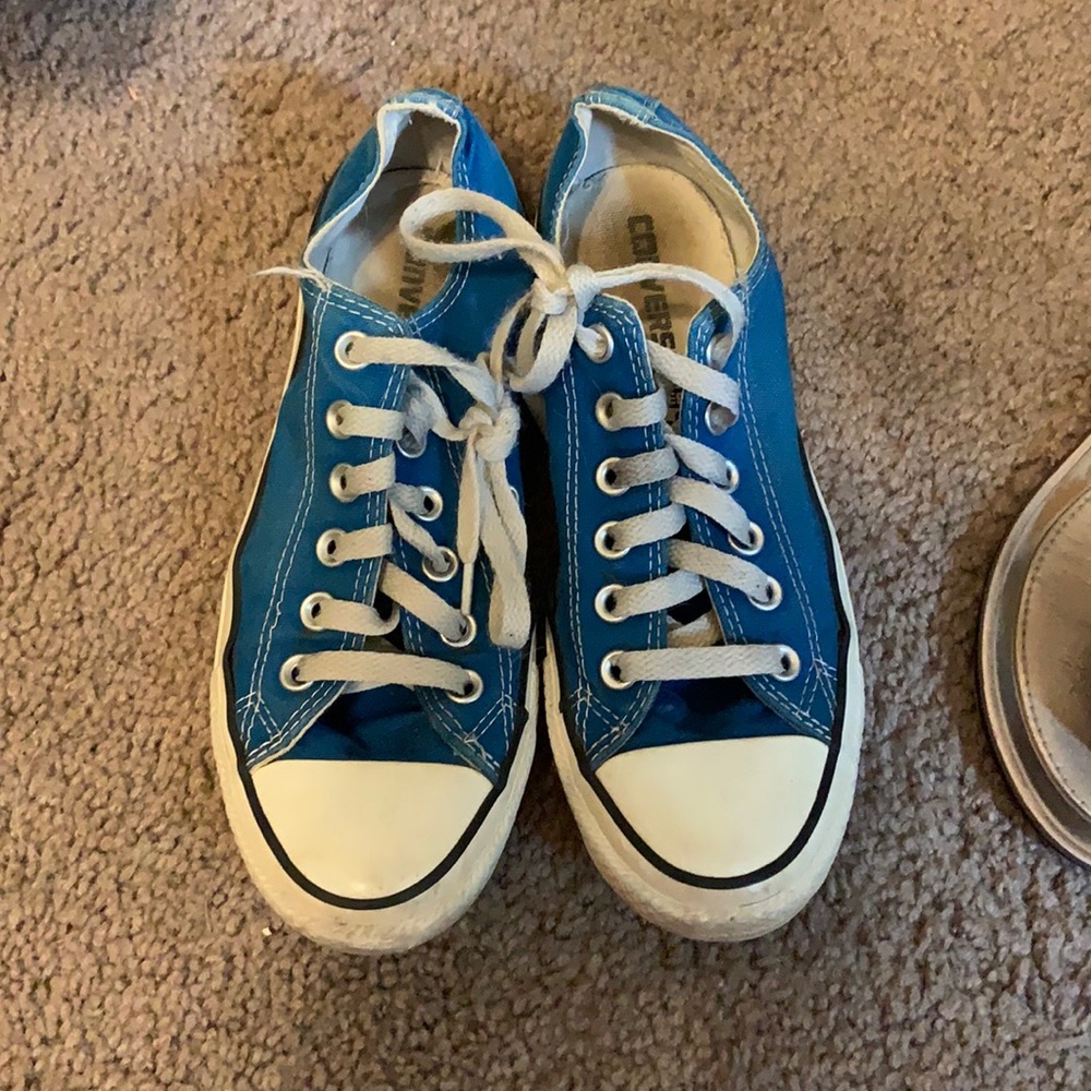Blue Converse